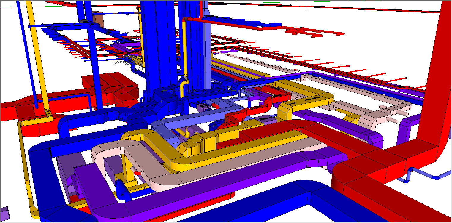 Проектирование систем вентиляции и систем кондиционирования в 3D